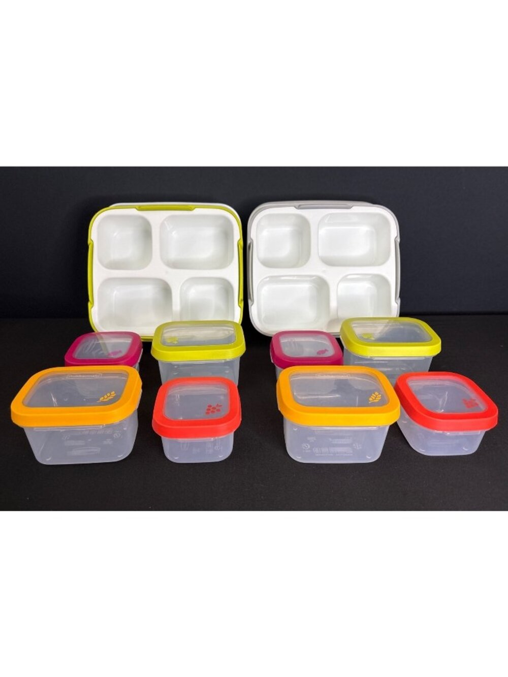 Rubbermaid Balance Meal Planning Pack of 2 Kit 22 Pieces Food Storage Container